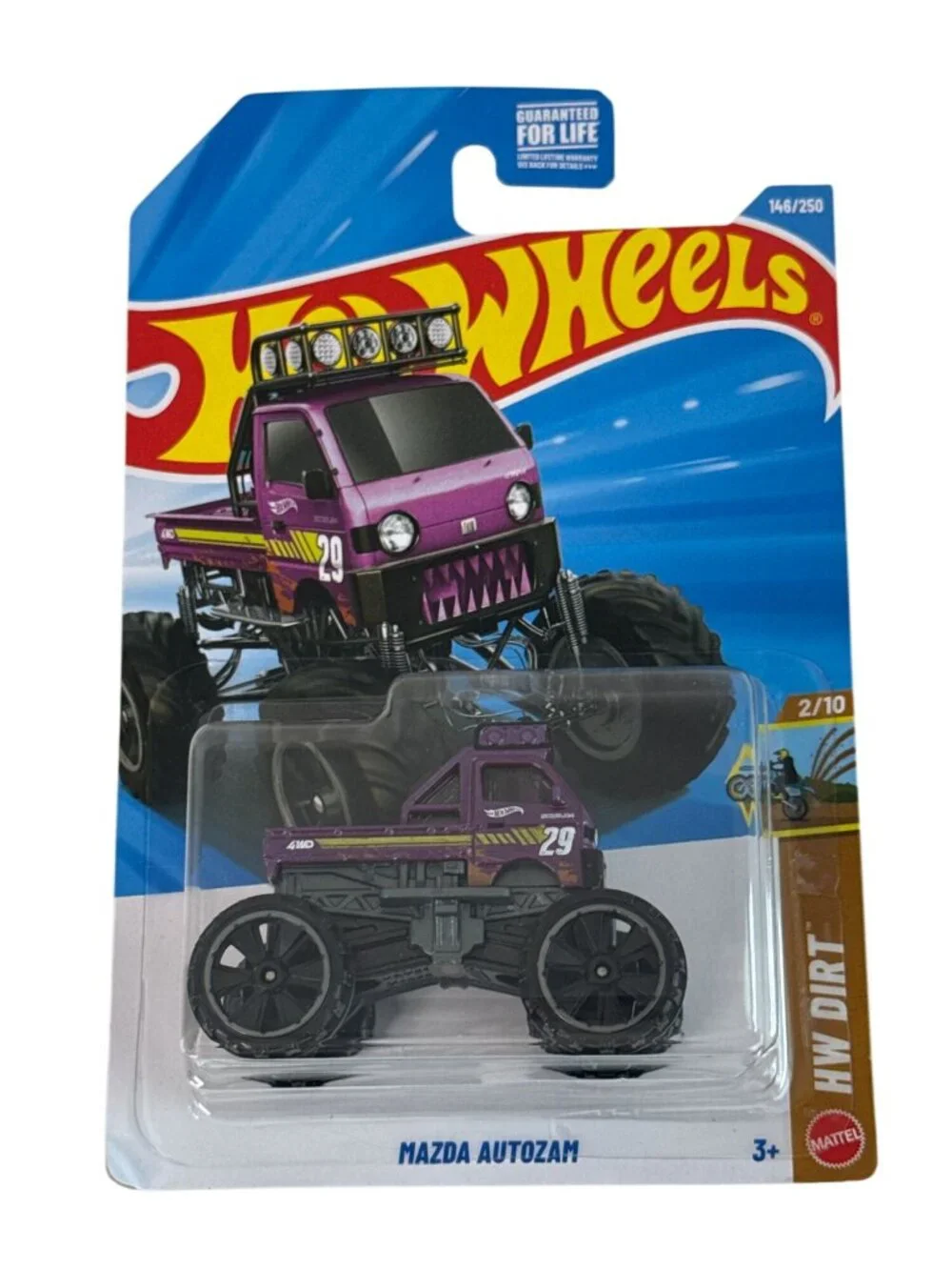 Hot Wheels Mazda Autozam HW Dirt Purple Monster Truck 2026